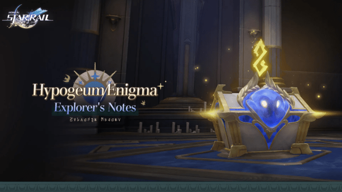 Honkai Star Rail Hypogeum Enigma Event Thumbnail of the game