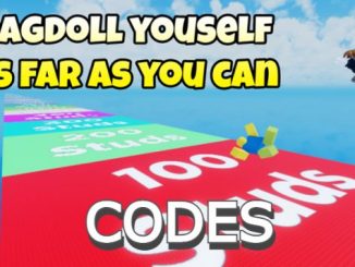 How Far Can You Ragdoll? Codes Roblox