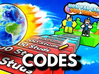 How Far Can You Throw Codes Roblox