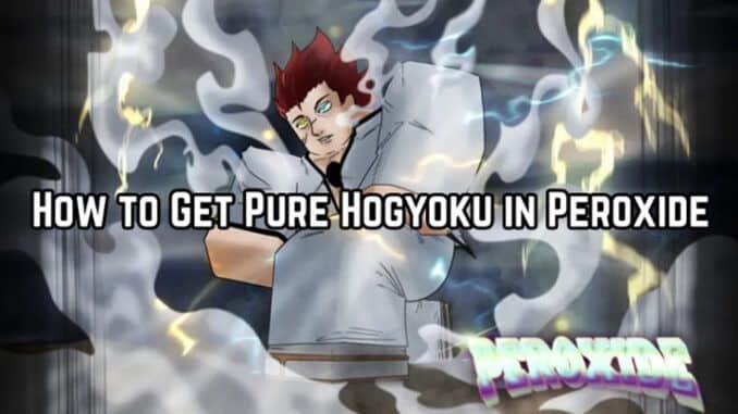 How to Get Pure Hogyoku in Peroxide