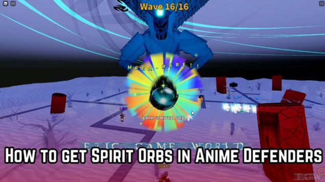 How to get Spirit Orbs in Anime Defenders