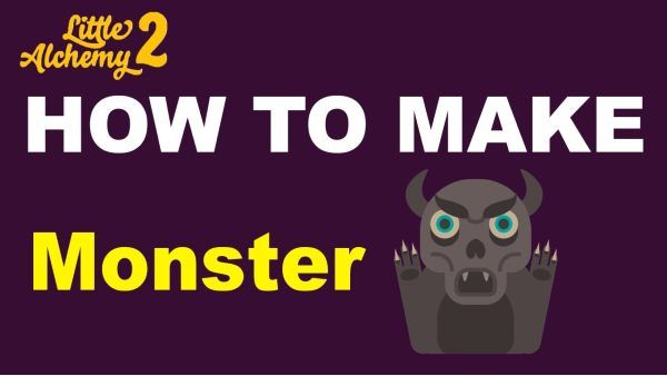 How to make Monster in Little Alchemy 2