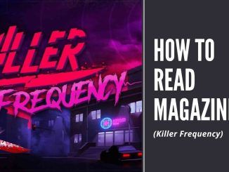 killer frequency How to read magazine