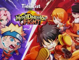 Hyperdimension Fight Tier List