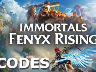 Immortals Fenyx Rising Codes