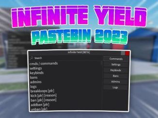 Infinite Yield Script Pastebin