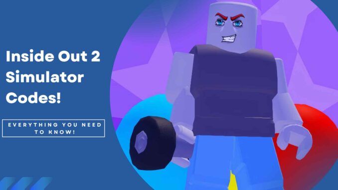 Inside Out 2 Simulator Codes
