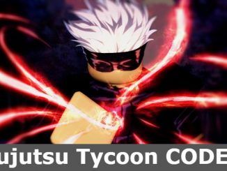 Jujutsu Tycoon Codes - Roblox