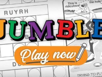 Jumble Answer Today Word