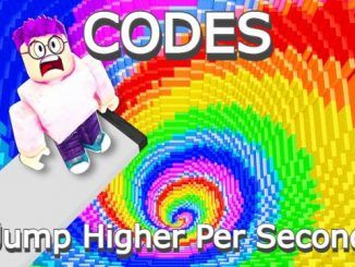 Jump Higher Per Second Codes Roblox