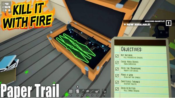 Kill It With Fire Paper Trail
