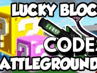 LUCKY BLOCKS Battlegrounds Codes Roblox
