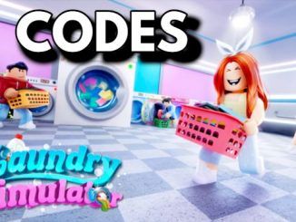 Laundry Simulator Codes Roblox