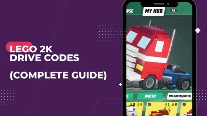Lego 2k Drive codes
