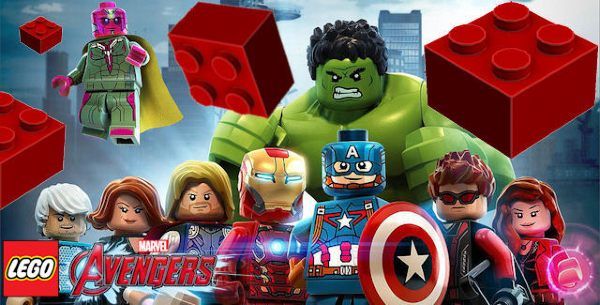 Lego Marvel Avengers Red Bricks