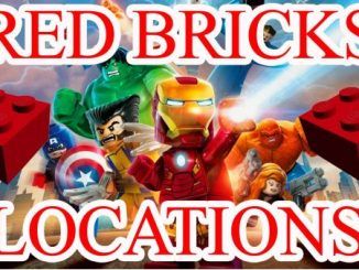 Lego Marvel Superheroes Red Bricks