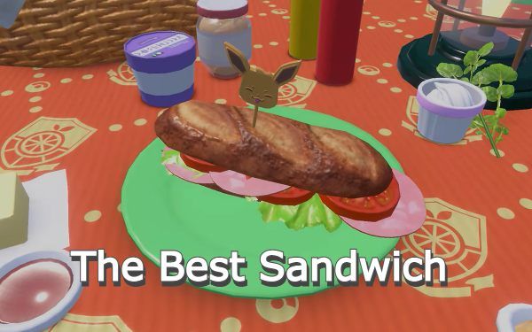 Level 3 Sandwich Recipe in Pokemon Scarlet & Violet