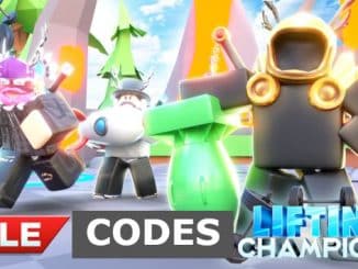 Lifting Champions Codes - Roblox