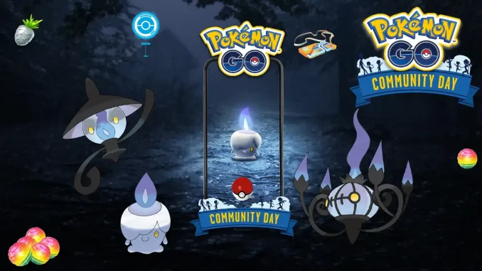 Litwick Community Day Pokemon Go October