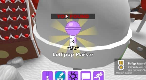 How to get Lollipop Marker in Find the Markers