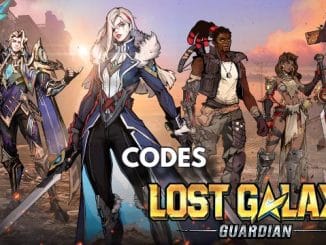 Lost Galaxy Guardian Codes