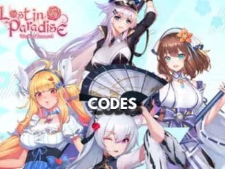 Lost in Paradise Waifu Connect Codes