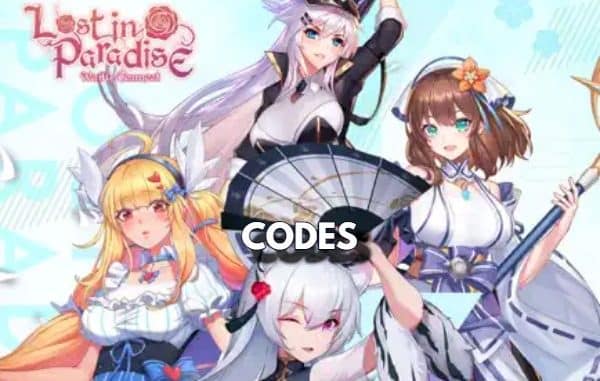 Lost in Paradise Waifu Connect Codes