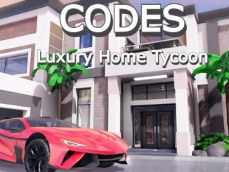 Luxury Home Tycoon Codes Roblox
