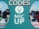 MIC UP Codes Roblox