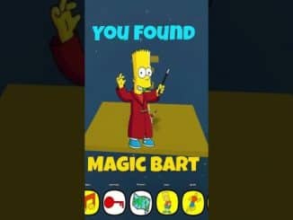 Magic Bart in Find the Simpsons