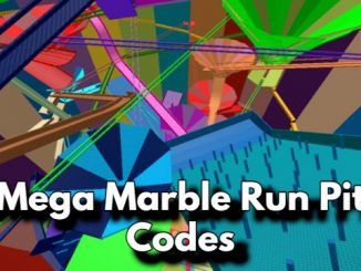 Mega Marble Run Pit Codes Roblox