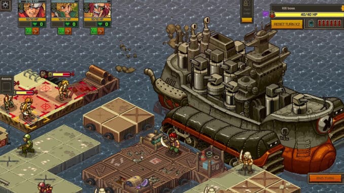 Metal Slug Tactics how to revive your teammates