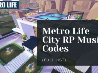 Metro Life City RP Music Codes
