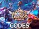 Mobile Legends Adventure Codes Mirage Redeem CD-Key Codes