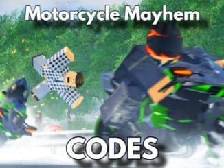 Motorcycle Mayhem Codes Roblox