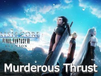 Murderous Thrust Materia Crisis Core Final Fantasy VII