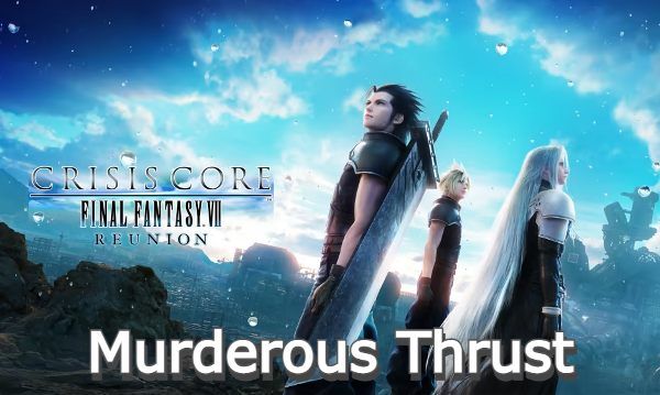 Murderous Thrust Materia Crisis Core Final Fantasy VII