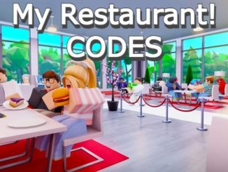 My Restaurant! Codes Roblox