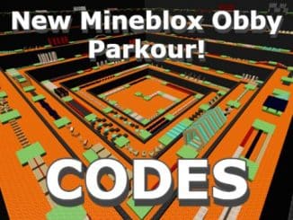 New Mineblox Obby Parkour Codes Roblox