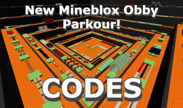 New Mineblox Obby Parkour Codes Roblox