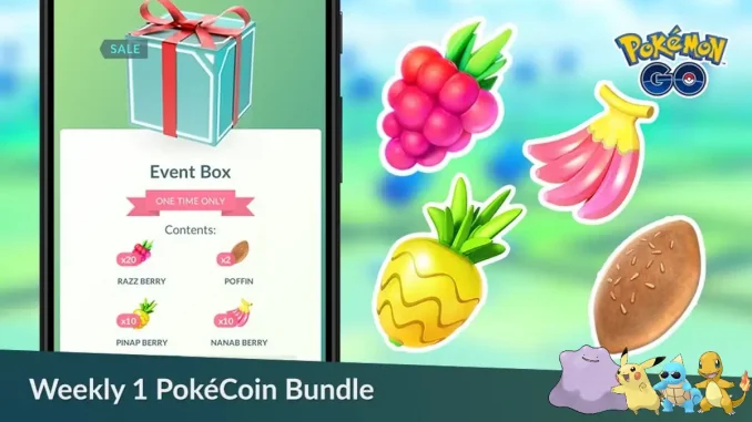 New Weekly Box Pokemon Go