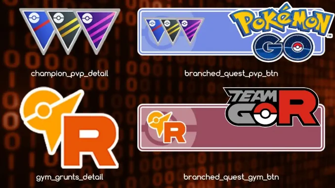 New branches and buttons Pokemon Go - July 2022. New branches and buttons added for temporary and special research tasks.