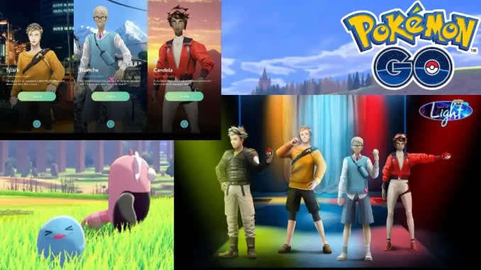 New models of Pokemon Go leaders