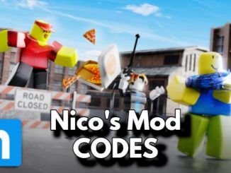 Nicos Mod Codes Nico's Roblox