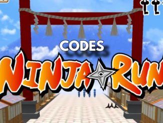 Ninja Run Codes