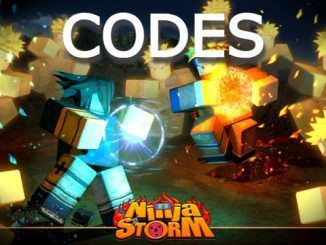 Ninja Storm simulator Codes Roblox