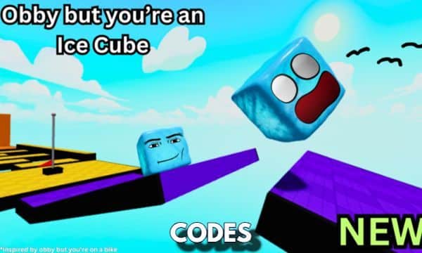 Obby but youre an Ice Cube Codes Roblox