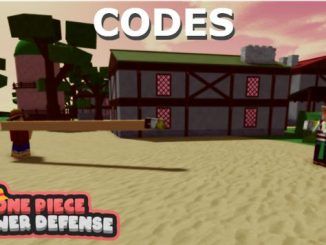 One Piece Tower Defense Codes Roblox
