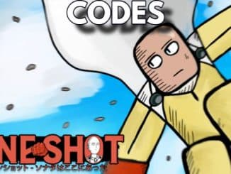One Shot Codes Roblox
