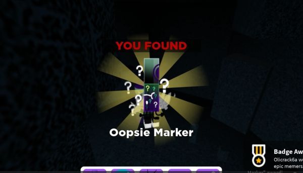 How to get Oopsie Marker in Find the Markers